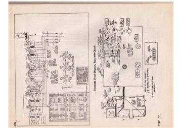 Rogers 4751 ;Chassis schematic circuit diagram